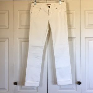 CAbi White Skinny Jeans